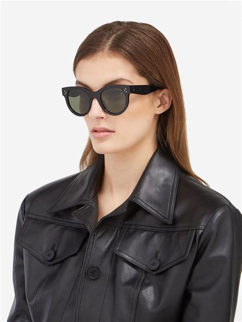 celine audrey 41805 sunglasses|Celine Audrey Sunglasses Brown Tortoise Shell Acetate Square .